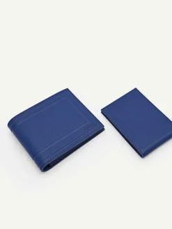 Leather Bi-Fold Wallet With Insert<PEDRO Outlet