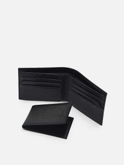 Leather Bi-Fold Wallet With Insert<PEDRO Hot