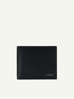 Leather Bi-Fold Wallet With Coin Pouch<PEDRO Clearance