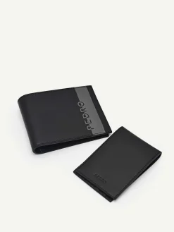 Leather Bi-Fold Wallet With Insert<PEDRO Sale