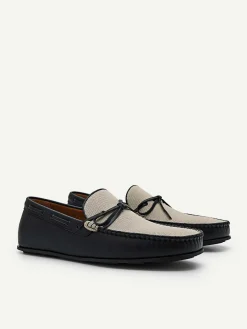 Leather Bow Driving Shoes<PEDRO Sale