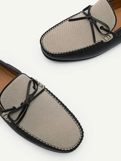 Leather Bow Driving Shoes<PEDRO Sale