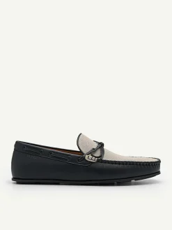 Leather Bow Driving Shoes<PEDRO Sale