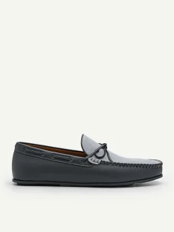 Leather Bow Driving Shoes<PEDRO Online