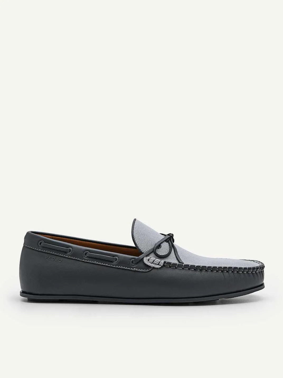 Leather Bow Driving Shoes<PEDRO Online