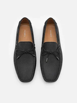 Leather Bow Driving Shoes<PEDRO Outlet