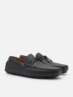 Leather Bow Driving Shoes<PEDRO Outlet