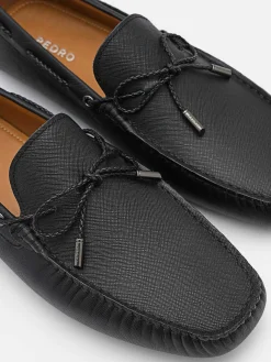 Leather Bow Driving Shoes<PEDRO Outlet