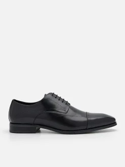 Leather Brogue Derby Shoes<PEDRO