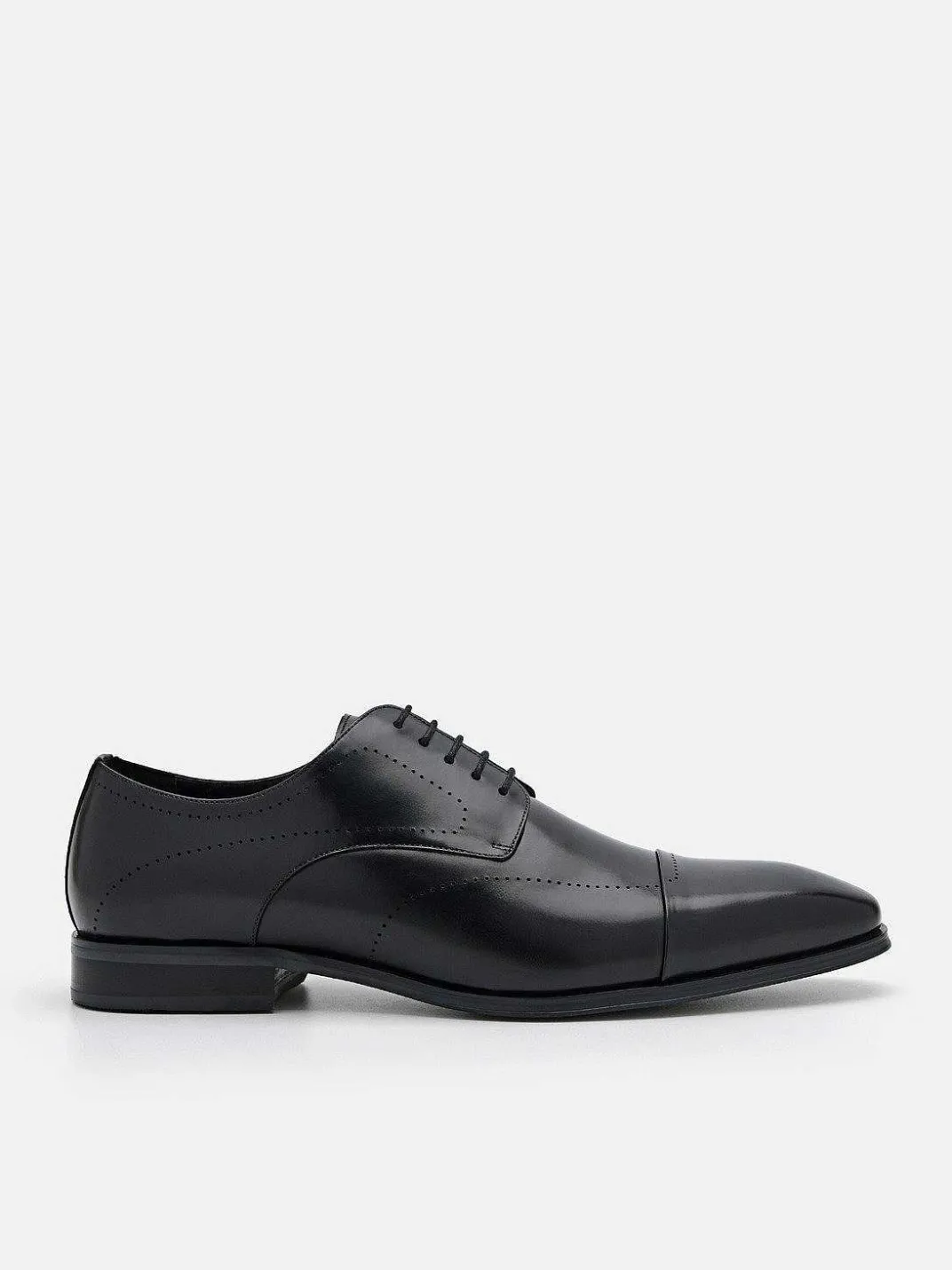 Leather Brogue Derby Shoes<PEDRO