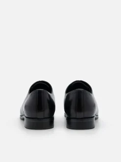 Leather Brogue Derby Shoes<PEDRO