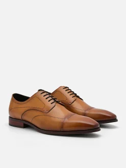 Leather Brogue Derby Shoes<PEDRO Outlet
