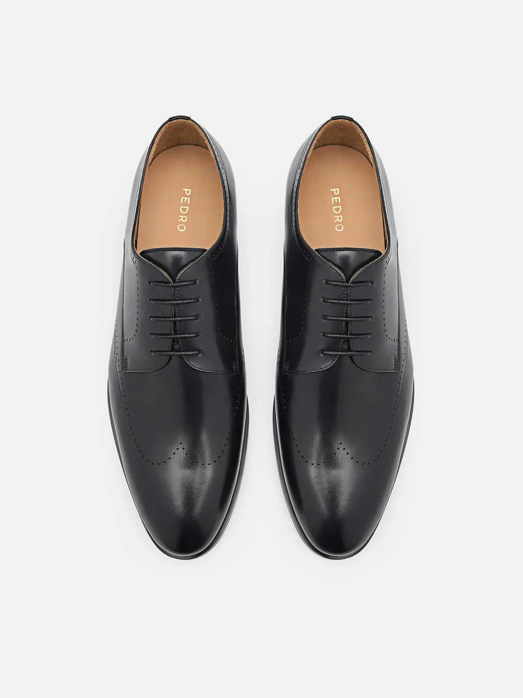 Leather Brogue Derby Shoes<PEDRO Best
