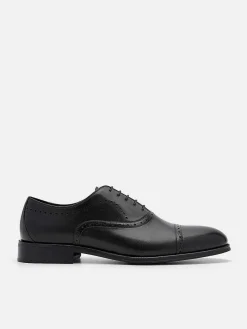 Leather Brogue Oxford Shoes<PEDRO Sale