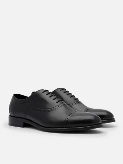 Leather Brogue Oxford Shoes<PEDRO Sale