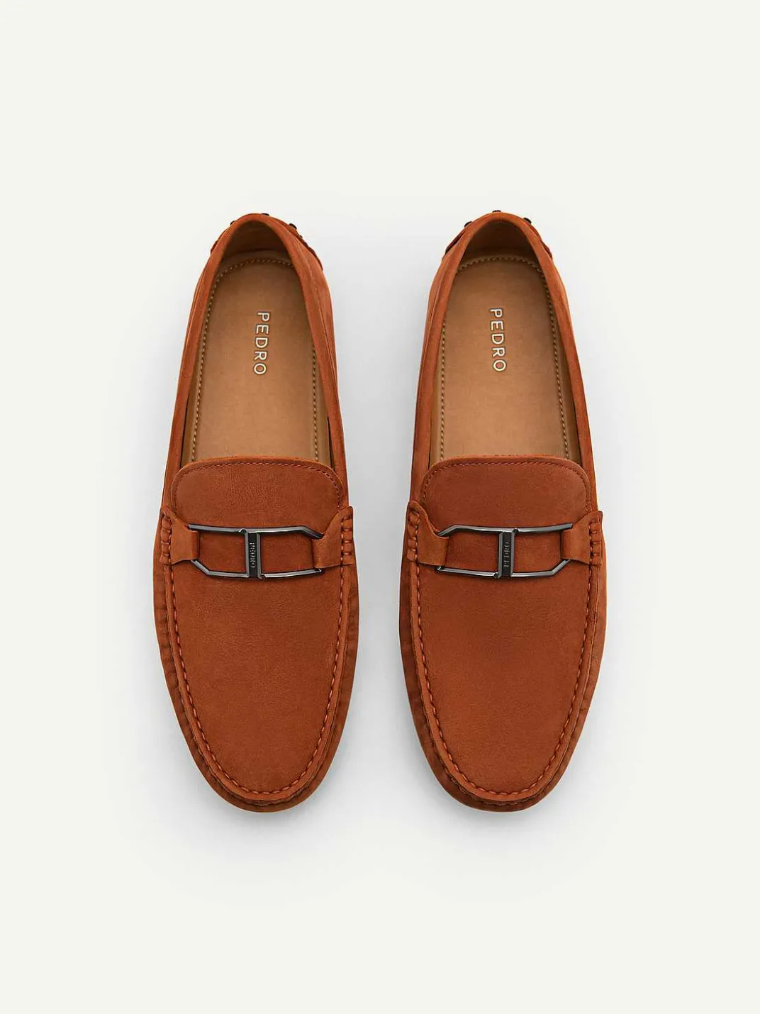 Leather Buckle Driving Shoes<PEDRO Discount