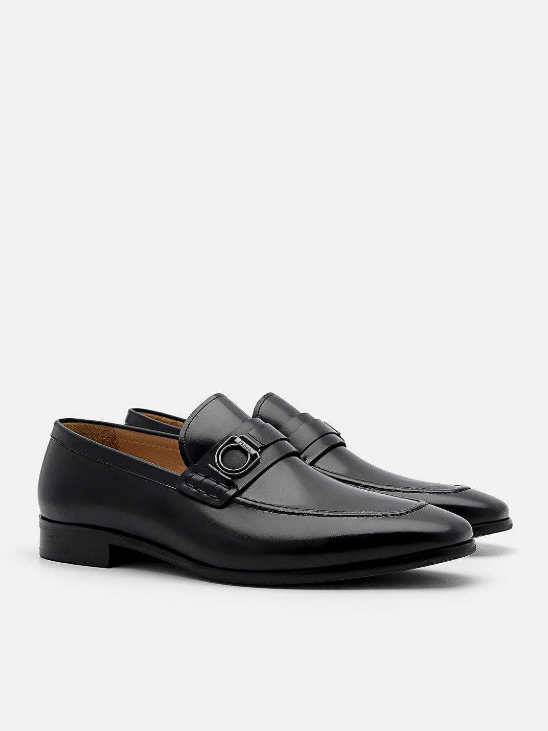 Leather Buckle Loafers<PEDRO Sale