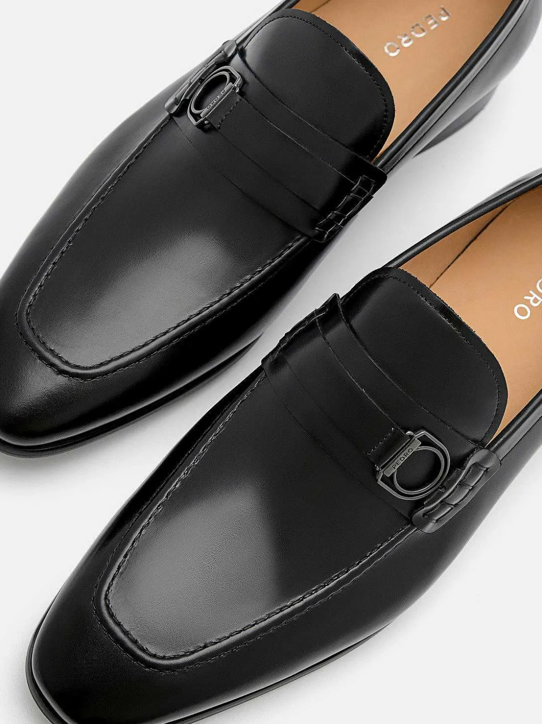 Leather Buckle Loafers<PEDRO Sale