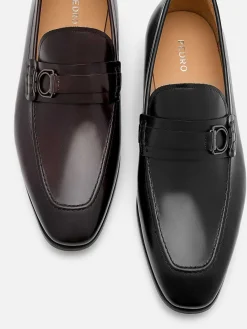 Leather Buckle Loafers<PEDRO Sale