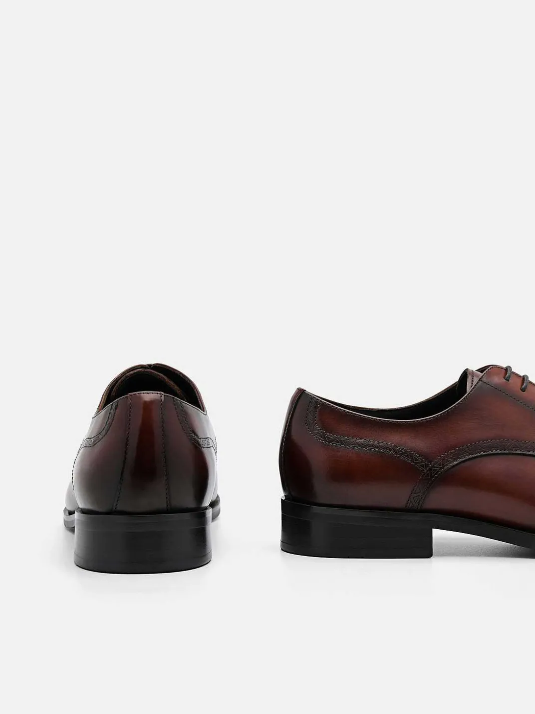 Leather Cap Toe Derby Shoes<PEDRO Discount