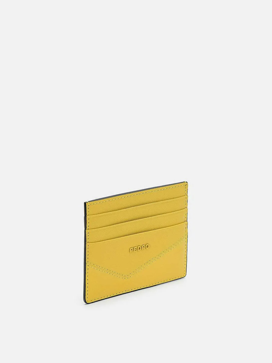 Leather Card Holder With Zipper<PEDRO Hot