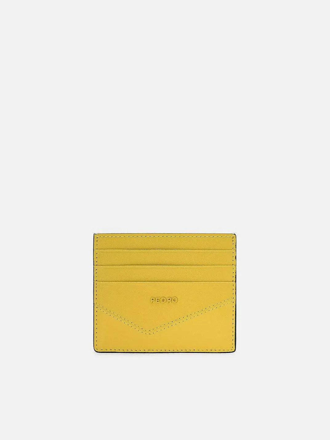 Leather Card Holder With Zipper<PEDRO Hot