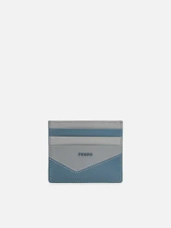 Leather Card Holder With Zipper<PEDRO New