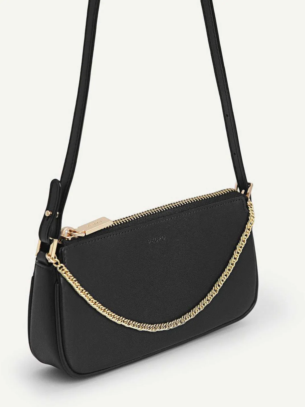 Leather Chain Detailed Shoulder Bag<PEDRO Outlet