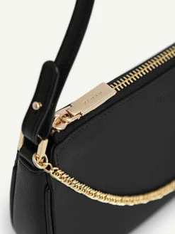 Leather Chain Detailed Shoulder Bag<PEDRO Outlet