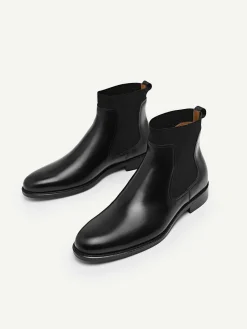 Leather Chelsea Boots<PEDRO