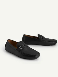 Leather Driving Shoes With Metal Bit<PEDRO Hot