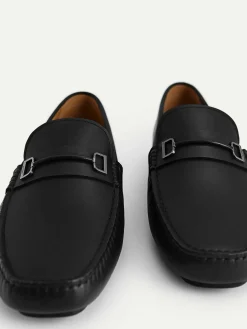 Leather Driving Shoes With Metal Bit<PEDRO Hot