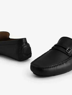 Leather Driving Shoes With Metal Bit<PEDRO Hot