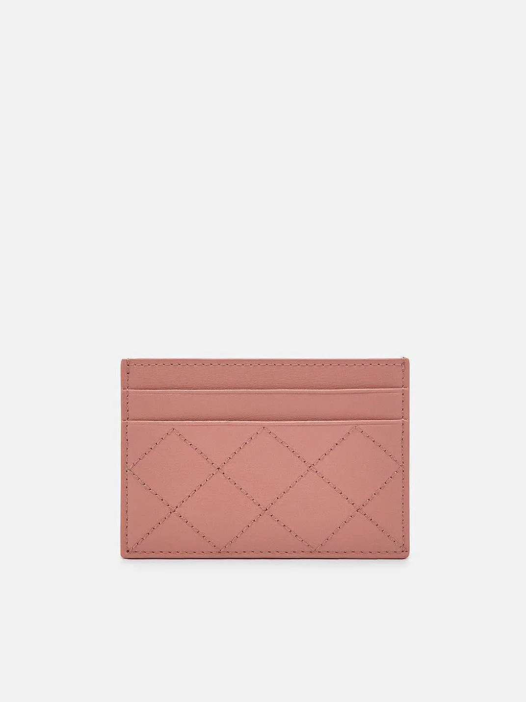 Leather Embroidered Cardholder<PEDRO