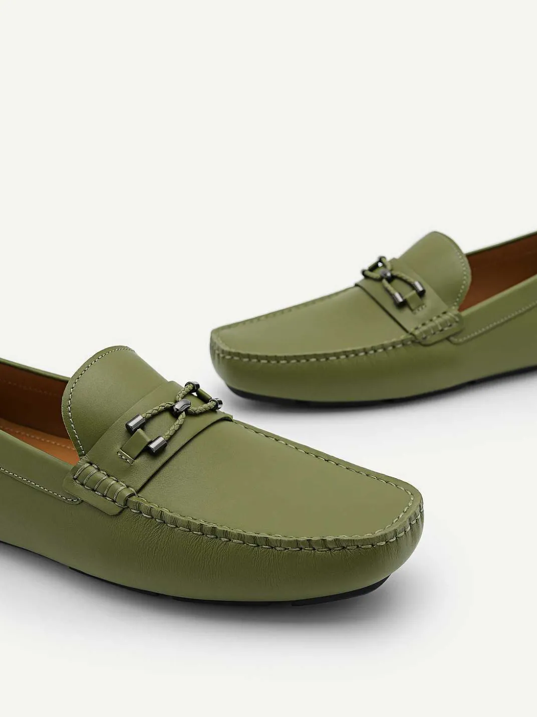 Leather Horsebit Driving Shoes<PEDRO Best