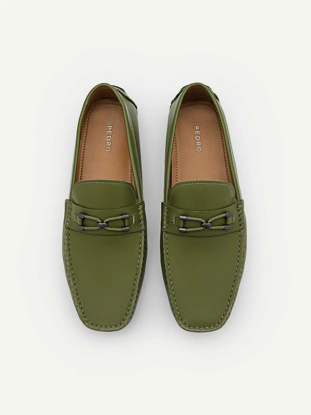 Leather Horsebit Driving Shoes<PEDRO Best