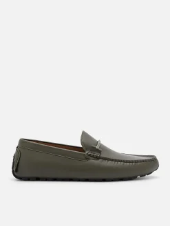 Leather Horsebit Driving Shoes<PEDRO Best