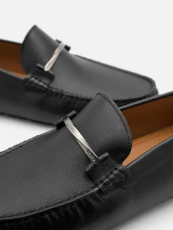 Leather Horsebit Driving Shoes<PEDRO Hot