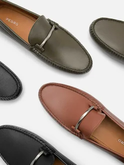 Leather Horsebit Driving Shoes<PEDRO Clearance