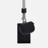 Leather Lanyard With Card Holder<PEDRO Discount
