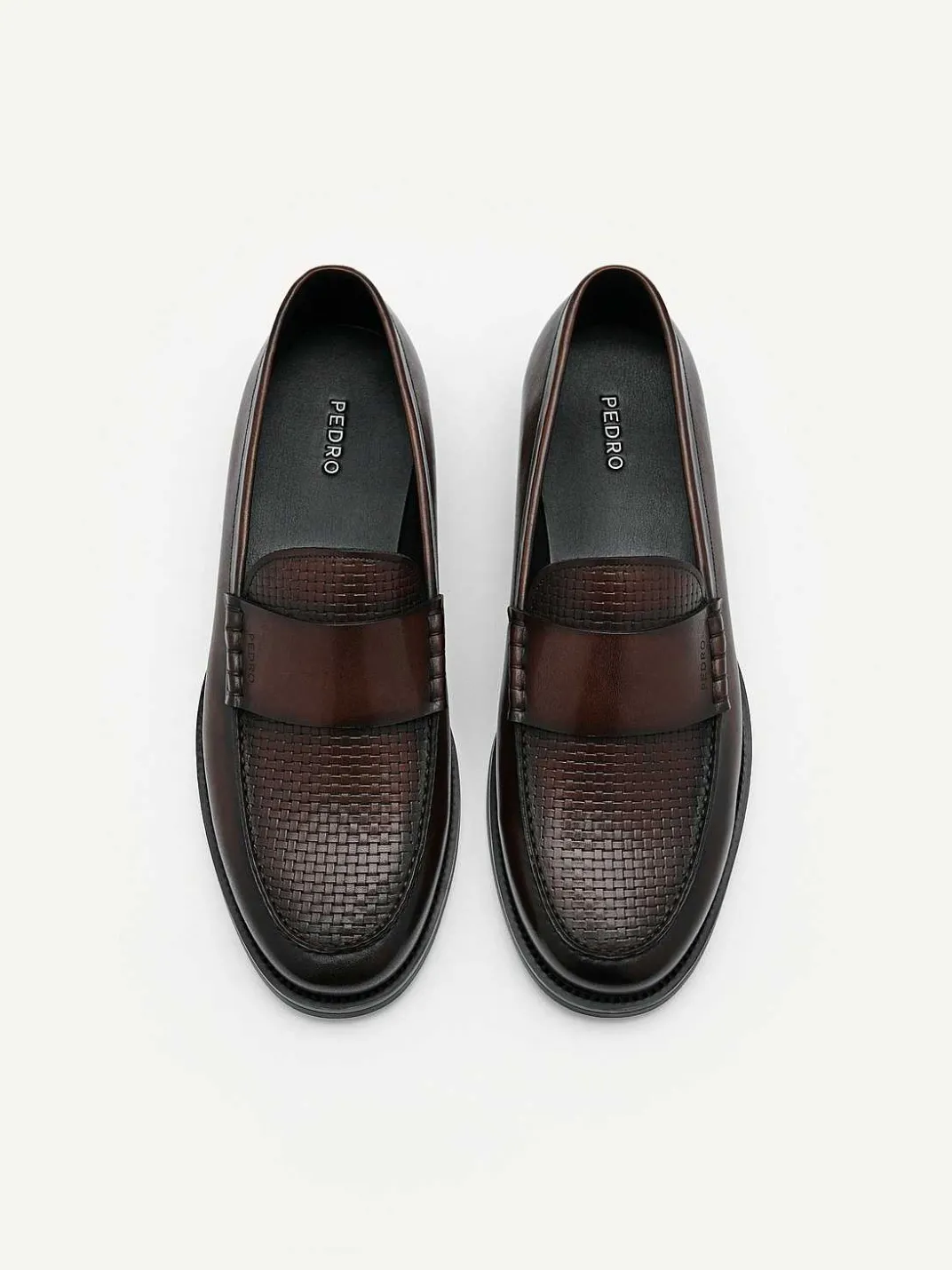 Leather Penny Loafers<PEDRO