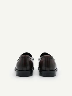 Leather Penny Loafers<PEDRO