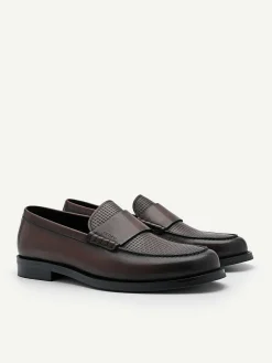 Leather Penny Loafers<PEDRO