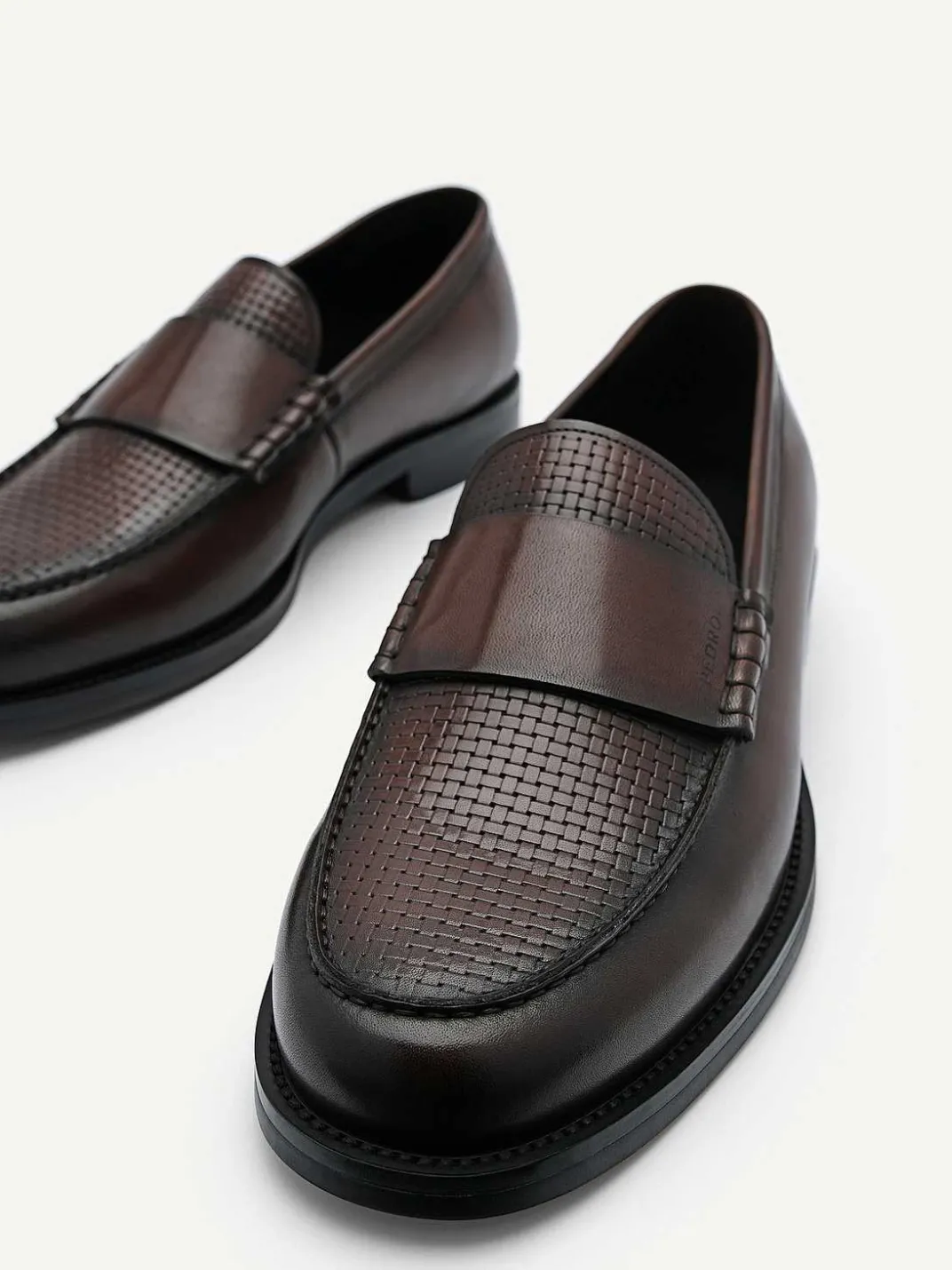 Leather Penny Loafers<PEDRO