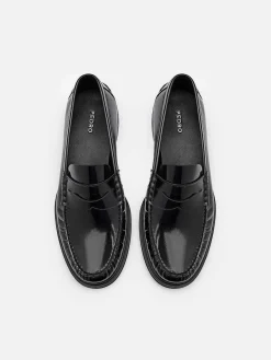 Leather Penny Loafers<PEDRO Hot