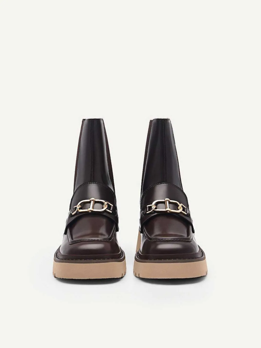 Leather Platform Chelsea Boots<PEDRO Outlet