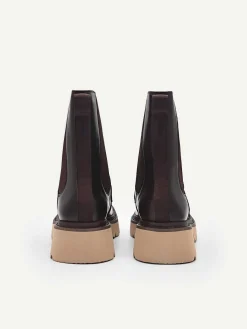 Leather Platform Chelsea Boots<PEDRO Outlet
