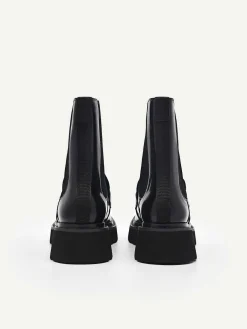 Leather Platform Chelsea Boots<PEDRO New