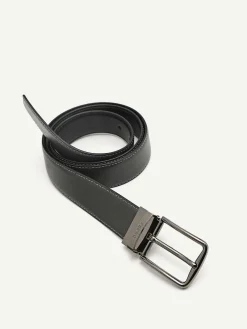 Leather Reversible Pin Belt<PEDRO Best