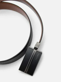 Leather Reversible Tang Belt<PEDRO Clearance